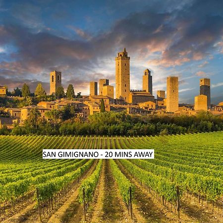 Lacollinatuscany Between San Gimignano And Volterra Bagian luar foto